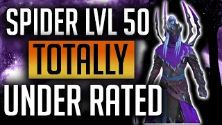 RAID: Shadow Legends | Spider champion guide | Totally underrated Epic | Level 50, no masteries!