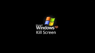 Windows XP - Strange Kill Screen