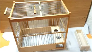 How to make a bird cage with all the details