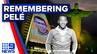World reacts to ‘King of football’ Pelé’s death | 9 News Australia
