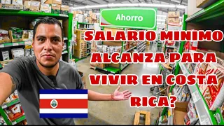 🇨🇷SALARIO MINIMO EN COSTA RICA/ALCANZA PARA VIVIR HOY DIA?🤔