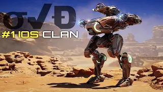 The #1 IOS Clan In War Robots... Clan Wars - σ√Đ vs XIL€