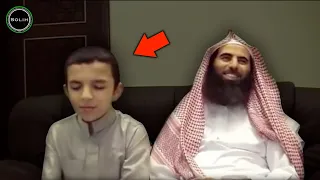 A boy from Australia imitates the voice of Muhammad al-Luhaidan