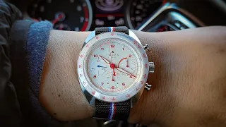 Watch U Strappin'?! Ep. 255 - Farer Bernina Chronograph Sport & Erika's Originals Corsa RWB MN Strap