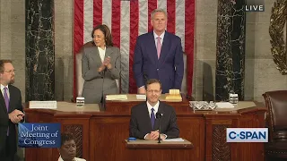 Israeli President Isaac Herzog Addresses Joint Meeting of Congress