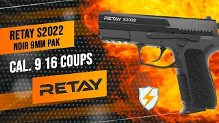Retay S2022 9mm Pak : la réplique de l'arme utilisée par la gendarmerie en vente libre !