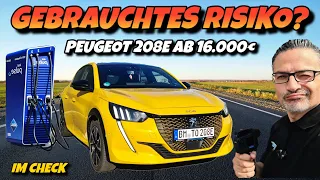 RISIKO Gebrauchtes Elektroauto? Peugeot 208e ab 16.000€ zu haben im Check! #ev