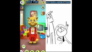 Nutshellanimations Vs Rich Tom Who Is Best ? 👌 🤣《Helicopter Helicopter Song 🎵》#shorts