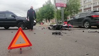 ДТП в день массового мотопробега в Иванове: подробности