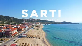 Sarti - Sithonia Halkidiki Greece 🇬🇷 || visitsithonia.com || Drone 4K