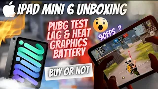 iPad Mini 6 Review | PUBG Test in 2023 | Graphics | Heat | Lag | Battery | fps | Best for PUBG 😍