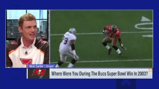 Nick Carter talks about Super Bowl XXXVII