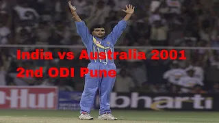 India vs Australia 2001 2nd ODI Pune