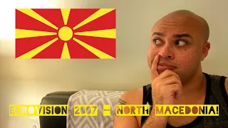 Eurovision 2007 North Macedonia reaction - 14th place “Mojot Svet” Karolina