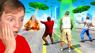 The ALIEN INVASION in GTA 5!