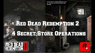 FREE WEAPONS + MONEY | 4 Secret Store Operations | Red Dead Redemption 2