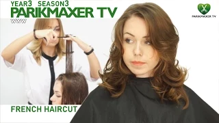 Французская стрижка French haircut парикмахер тв parikmaxer.tv