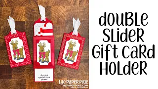 Double Slider Gift Card Holder Tutorial