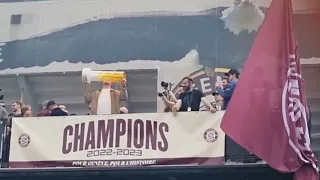 Cérémonie de Genève-Servette HC               LA COUPE!!!