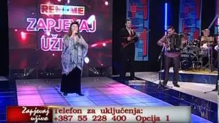 Snezana Djerdan - Nema raja bez rodnoga kraja - (Live) - Zapjevaj uzivo - (Renome 09.01.2009.)
