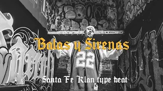 "Balas Y Sirenas" | BOOM BAP TUMBADO | Santa Fe Klan Type Beat | Base Rap | 2025 | Prod. elstreetmx