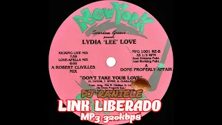 Mix LP Lydia Lee Love - Don't Take Your Love (New York Groove Records) 1987 By RANIELE DJ