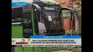 BT: Mga colorum umanong bus, nabistong ginagamit sa field trip ng mga estudyante
