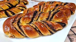 Вкуснейшие 😋 маковые плетёнки, ОДНОЙ ПОРЦИИ БУДЕТ МАЛО / Poppy braiding