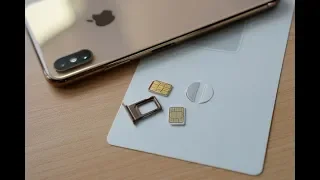 How to install dual sim in iPhone XS Max