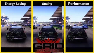 GRID Autosport Nintendo Switch Handheld Graphics Comparison (Energy Saving Mode) | Gameplay