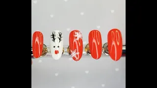 Easy Christmas Nail Art Design Ideas Tutorial Video 2020