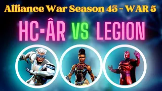 Quicksilver Could be SLOW Sometimes! | War 5 | 9 Fights | HC•ÂR vs •L• | Alliance War