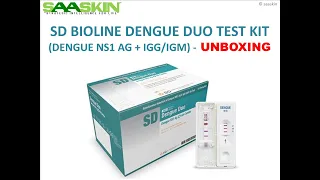 SD Bioline Dengue Duo Test Kit | (DENGUE NS1 AG + IGG/IGM)