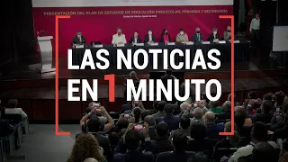 Las noticias en un minuto 19:00 horas. 16 de agosto de 2022