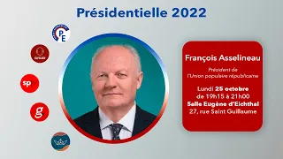 Elections 2022 - Entretien avec M. François Asselineau, candidat UPR