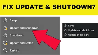 How To Remove Update And Shutdown - How To Remove Update And Restart Option - Windows 10, 11