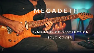 Megadeth - Symphony of Destruction SOLO Cover #martyfriedman #guitarsolo #megadeth