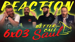 Better Call Saul 6x3 REACTION!! "Rock and Hard Place"