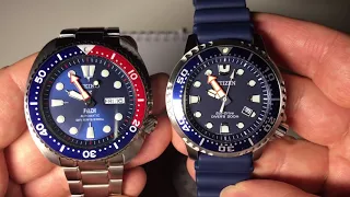 Seiko Prospex Vs Citizen Promaster