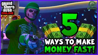 5 Fast Ways To Make Money in GTA Online