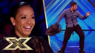Stevi Ritchie BUSTS a move with this AMAZING Queen performance! | Auditions | The X Factor UK