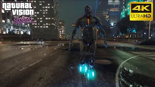 GTA 5 - Cyborg ( Snyder's cut ) Ultra Realistic Graphic Gameplay (Natural Vision Evolved) 4K