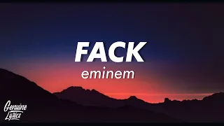 Eminem - Fack (Lyrics)