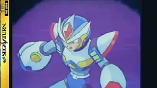 Rockman X3 Sega Saturn Intro HD Upscale Sony Bravia Engine