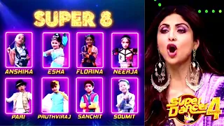 Super 8 Selection in Super Dancer Chapter 4 | Sunday Special Super 8 | Super Dancer 4 Sunday Special