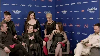 Intervistë për Eurovisionin - Albina dhe familja Kelmendi menjëherë pas provës së dytë në Eurovision