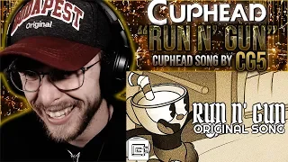 Vapor Reacts #1101 | BRAND NEW AMAZING CUPHEAD SONG "Run n' Gun" by CG5 REACTION!!