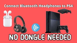 How to use any Bluetooth Headset for use with PS4 *NO DONGLE NEEDED*
