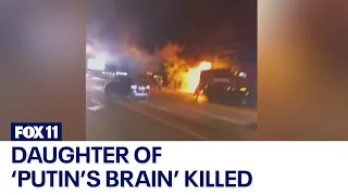 Car blast kills daughter of Russian known as ‘Putin’s brain’