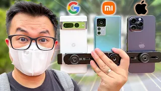 Google Pixel 7 Pro vs Xiaomi 12T pro vs iPhone 14 Pro max Camera Comparison